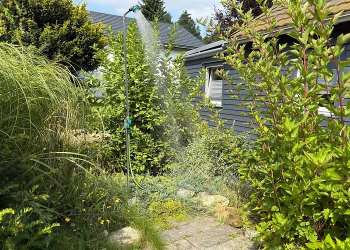 Erholen Im Tiny House Am Waldrand بيت للعطل